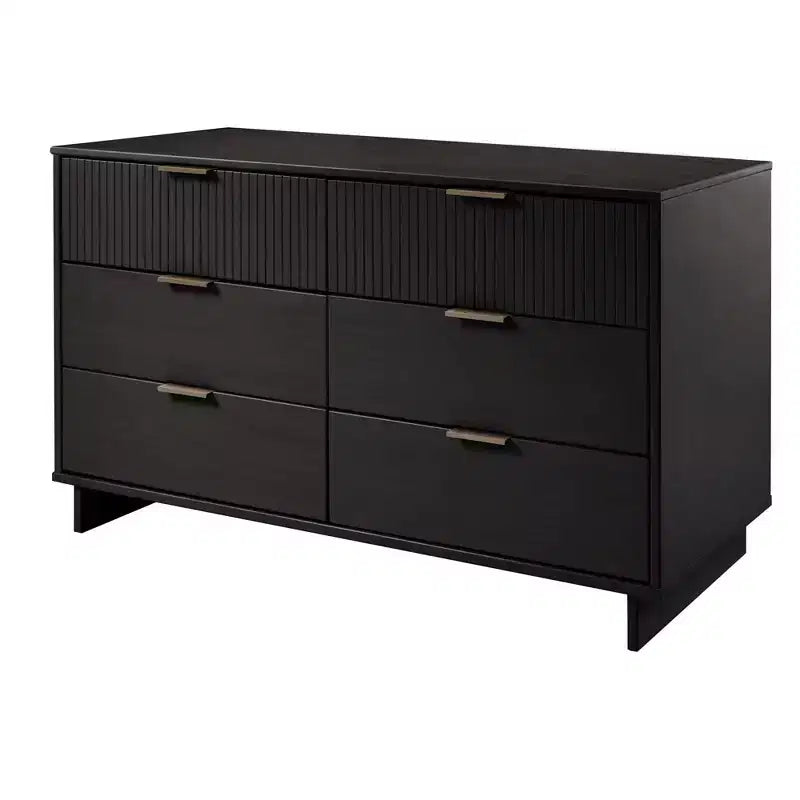 Manhattan Comfort 3pc Granville Chest with Double Dresser and Nightstand Bedroom Set