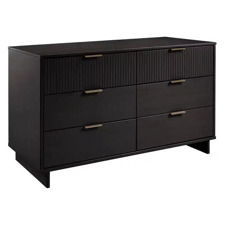Manhattan Comfort 3pc Granville Chest with Double Dresser and Nightstand Bedroom Set