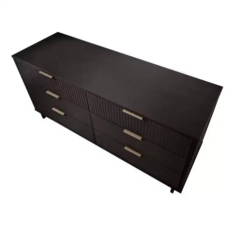 Manhattan Comfort 3pc Granville Chest with Double Dresser and Nightstand Bedroom Set