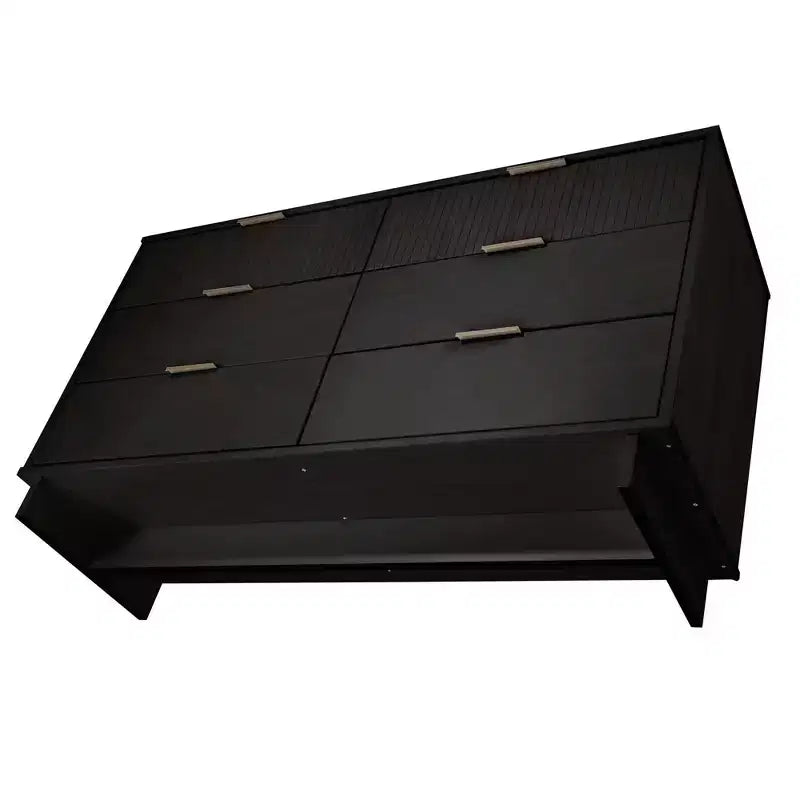 Manhattan Comfort 3pc Granville Chest with Double Dresser and Nightstand Bedroom Set