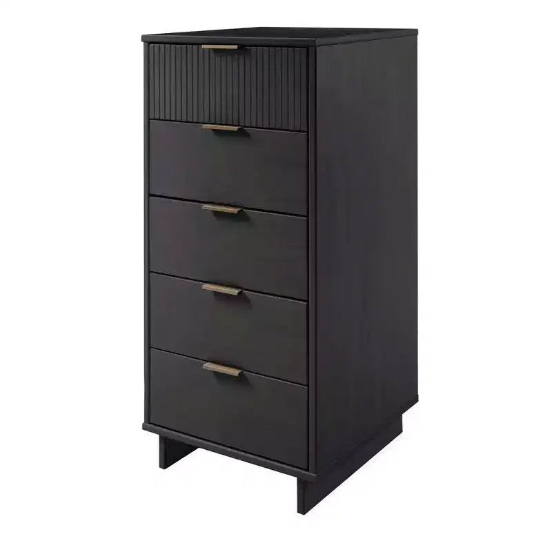 Manhattan Comfort 3pc Granville Chest with Double Dresser and Nightstand Bedroom Set