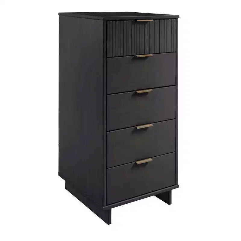 Manhattan Comfort 3pc Granville Chest with Double Dresser and Nightstand Bedroom Set