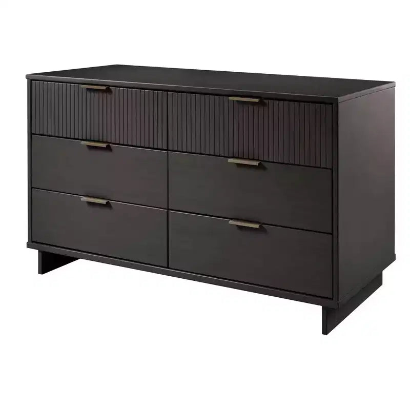 Manhattan Comfort 3pc Granville Chest with Double Dresser and Nightstand Bedroom Set