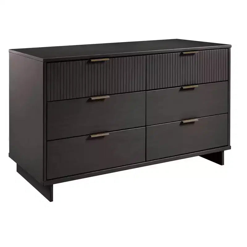 Manhattan Comfort 3pc Granville Chest with Double Dresser and Nightstand Bedroom Set