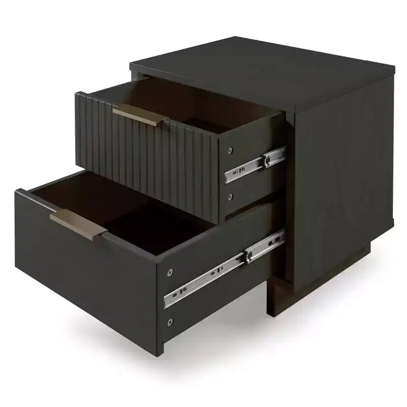 Manhattan Comfort 3pc Granville Chest with Double Dresser and Nightstand Bedroom Set