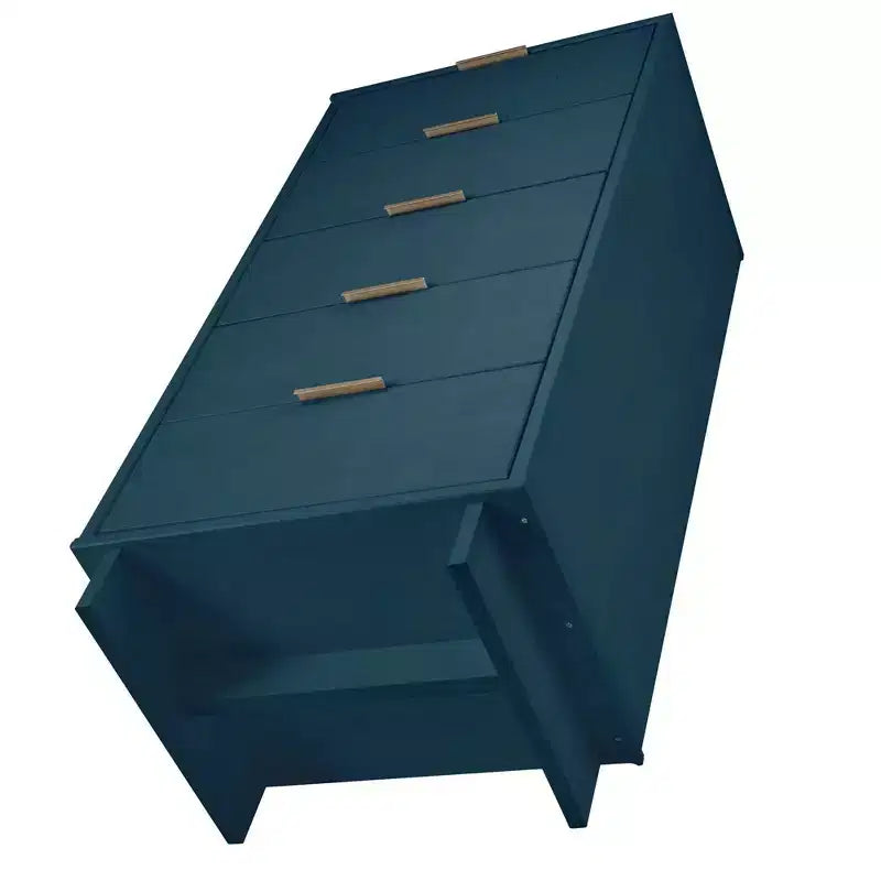 Manhattan Comfort 3pc Granville Chest with Double Dresser and Nightstand Bedroom Set