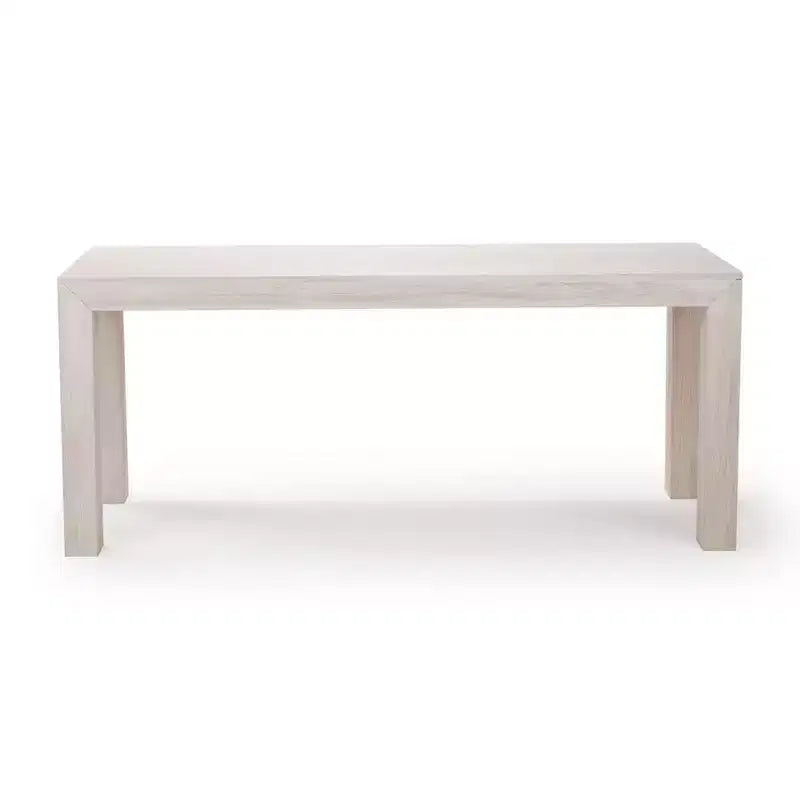 Ensemble table de salle à manger moderne en bois massif Plank+Beam 72, brossé noir, + 6 chaises