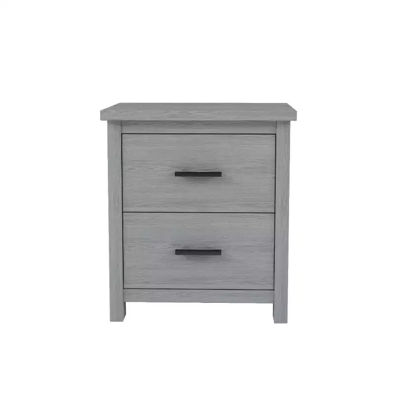 4-Piece Bedroom Sets, Queen Size Vintage Wooden Bed Frame with 2 Nightstands and 1 Dresser 4Q - ModernLuxe