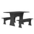 Manhattan Comfort 3pc Coney Dining Set