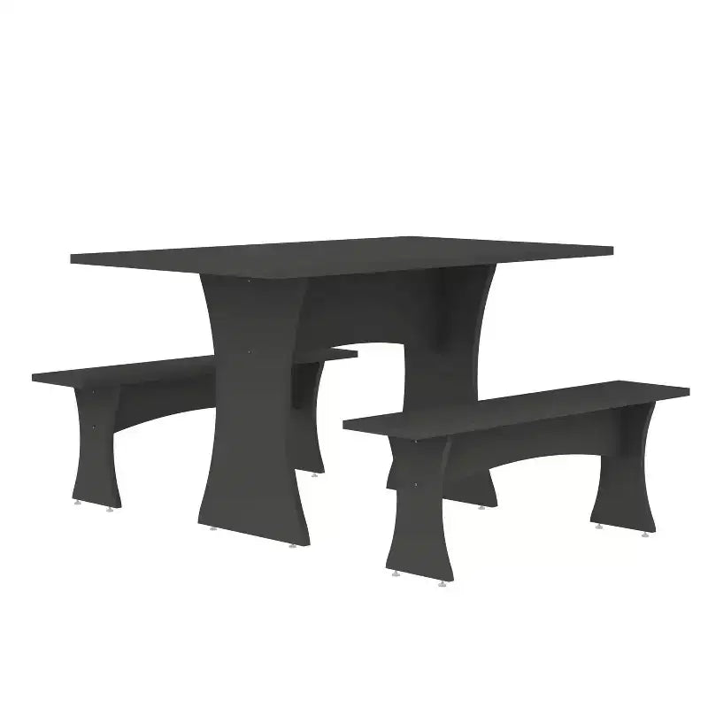 Manhattan Comfort 3pc Coney Dining Set