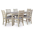 Home Design 7pc Cindy Dining Set