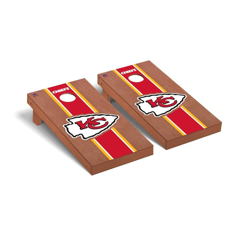 Kansas City Chiefs 2x4 Pro Cornhole Boards - V9